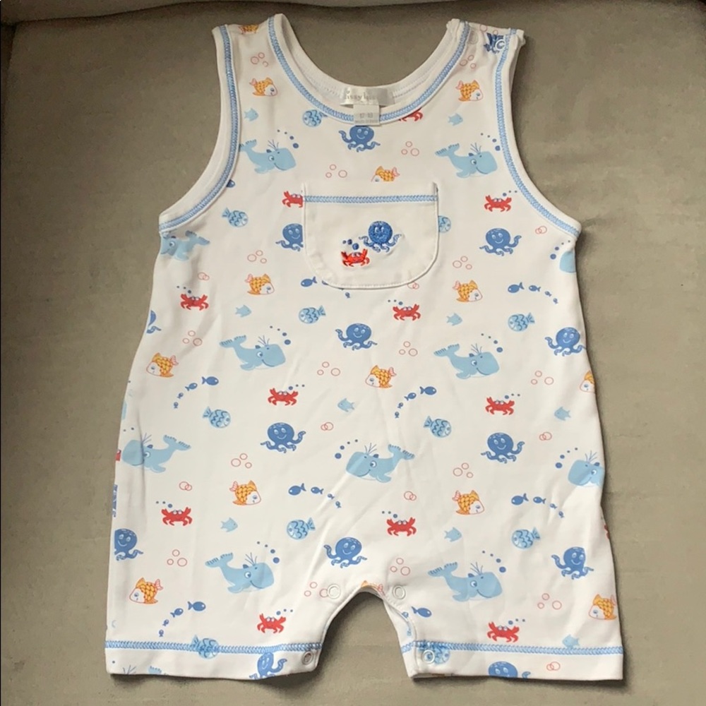 Kissy Kissy sea creatures romper